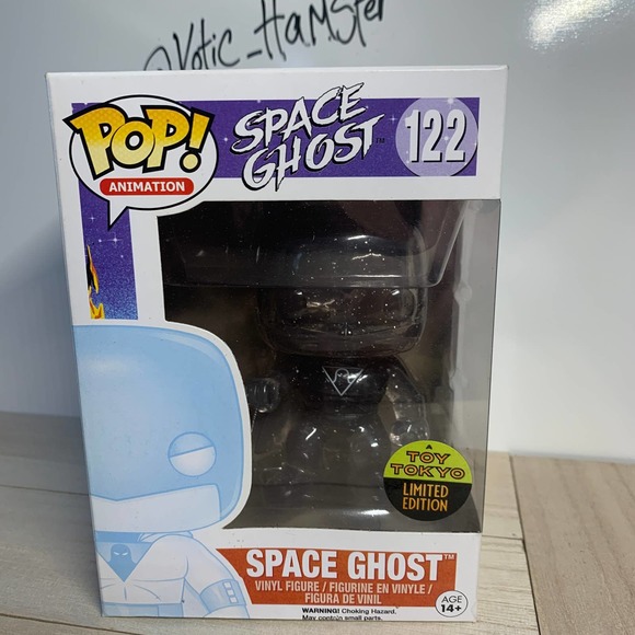 Funko Pop SPACE GHOST #122 Transparent Toy Tokyo Exclusive Invisible NYCC
